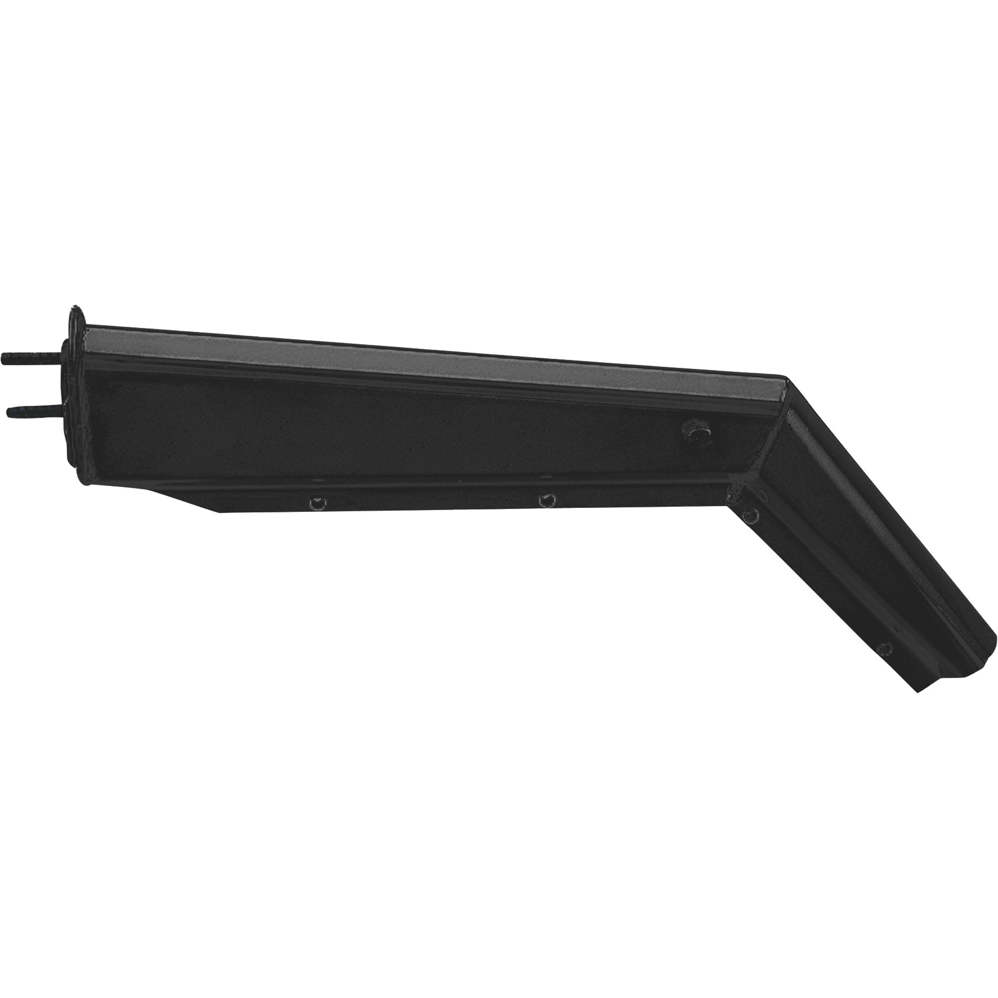 TRUX Accessories Painted Steel Standard Semi-Truck Mud Flap Hangers, Pair, 30in., 45°, Model# TU-9222